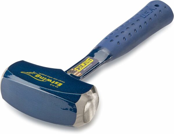 Drilling/Crack Hammer - 3-Pound Sledge with Forged Steel Construction & Shock Reduction Grip - Estwing - B3-3LB - Image 2