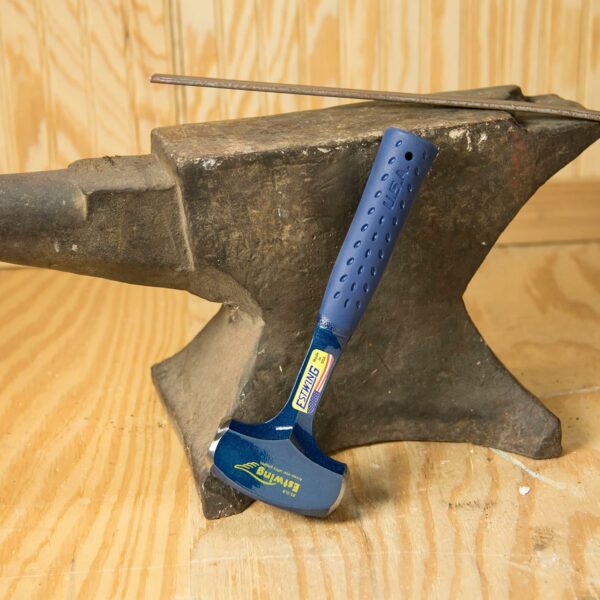 Drilling/Crack Hammer - 3-Pound Sledge with Forged Steel Construction & Shock Reduction Grip - Estwing - B3-3LB - Image 5