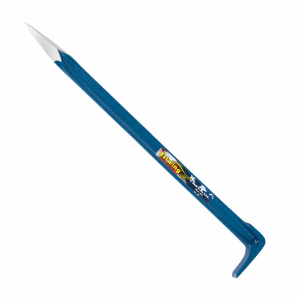 Gad Pry Bar - 18" Forged Geologist Tool with Pointed Tip & Chisel End - Estwing - GP18