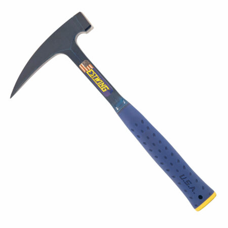 Rock Pick - 24 oz Geology Hammer with Pointed Tip & Shock Reduction Grip - Estwing - E6-24PC