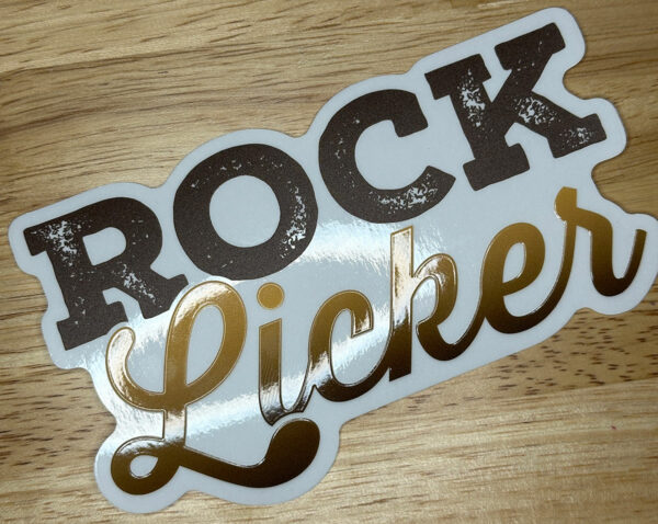 Rock Licker Sticker